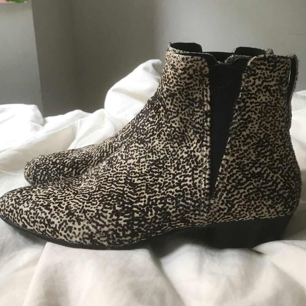 Isabel Marant Étoile short boots - real fur